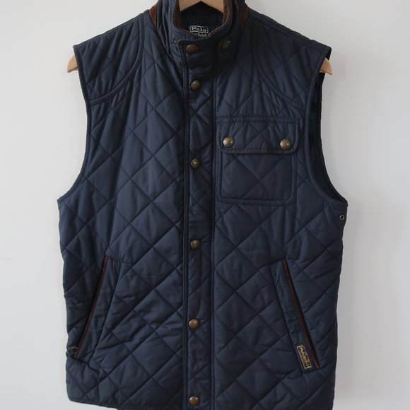 ralph lauren men's quilted vest